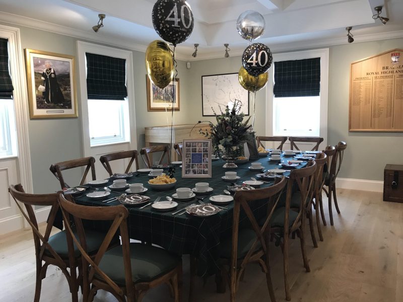 Baxter Room 40th birthday